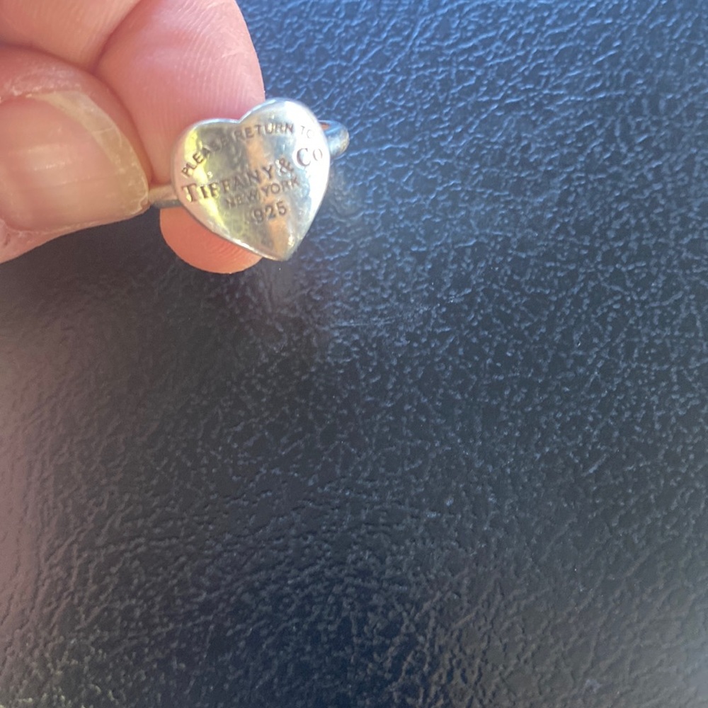 Used Tiffany’s ring.